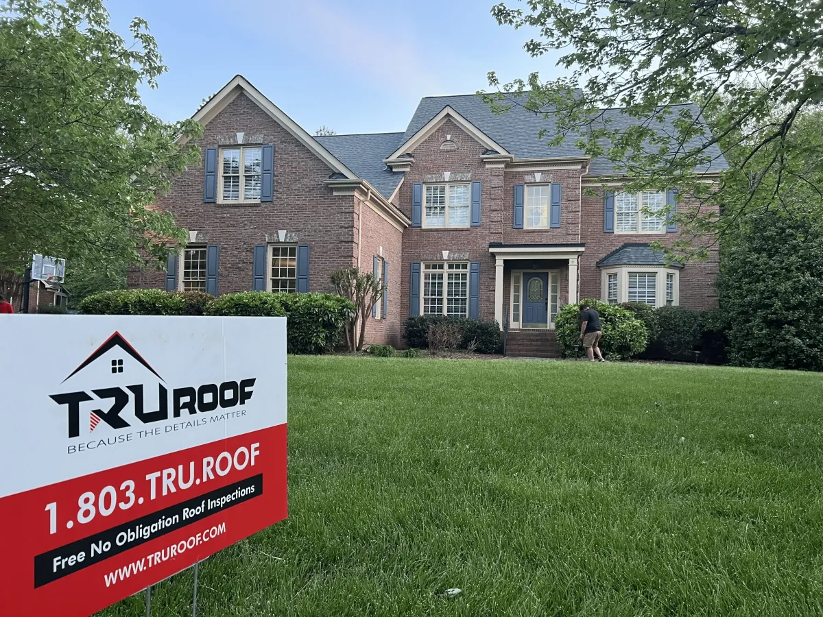 Completed Storm Damage in Charlotte, NC with contemporary style.