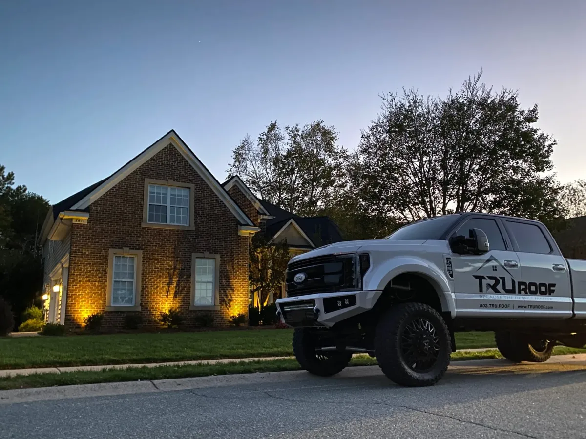 Finished Storm Damage project in Charlotte, NC with stylish design.