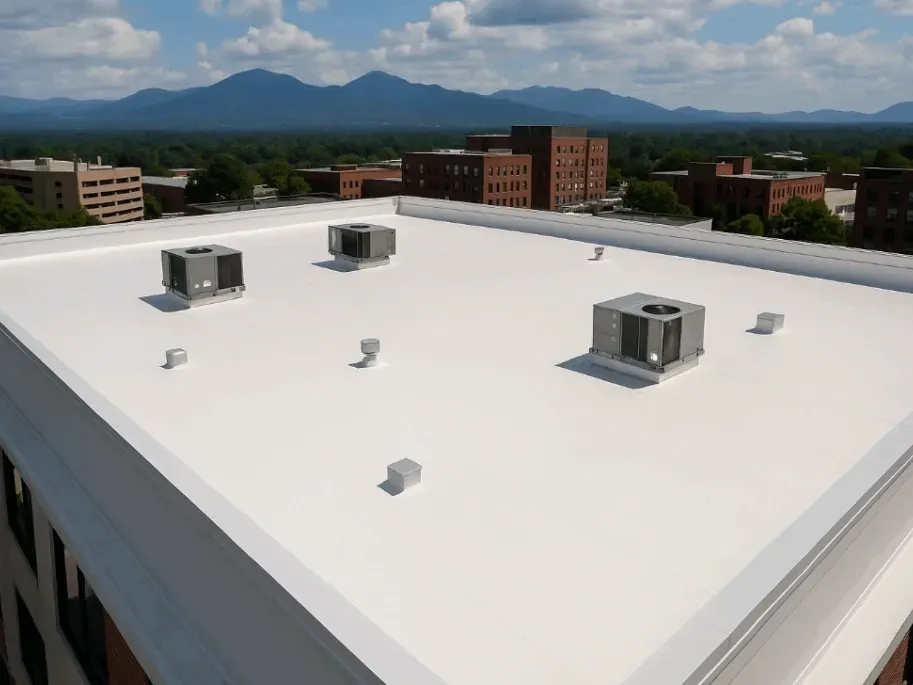 After Flat Roofs in Charlotte, NC, featuring enhanced functionality.
