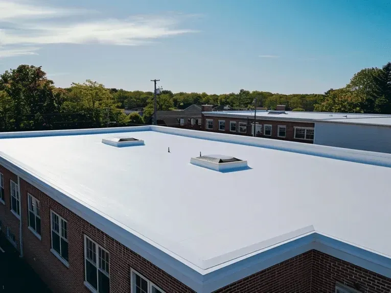 Finished Flat Roofs project in Charlotte, NC with stylish design.