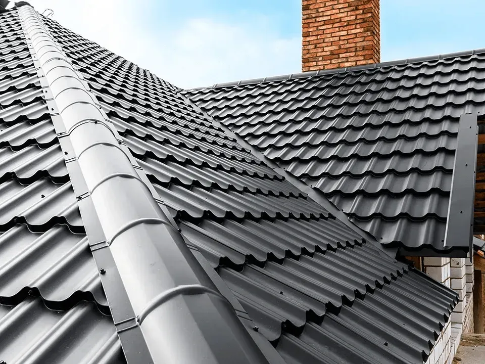 After photo of a modern Metal Roofs in Charlotte, NC, showcasing enhanced design and durability.