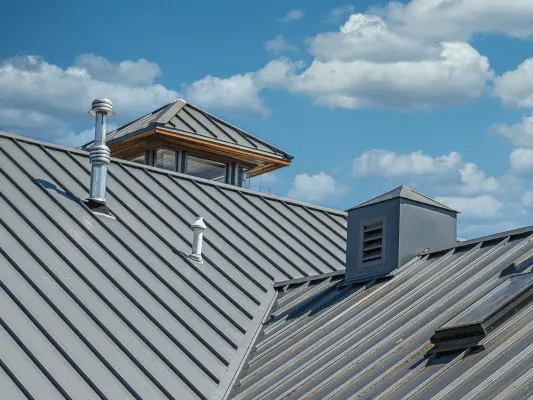Finished Metal Roofs project in Charlotte, NC with stylish design.