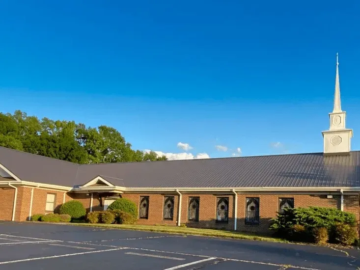 Completed Church Roofing in Charlotte, NC with contemporary style.