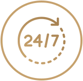 24/7 Availability