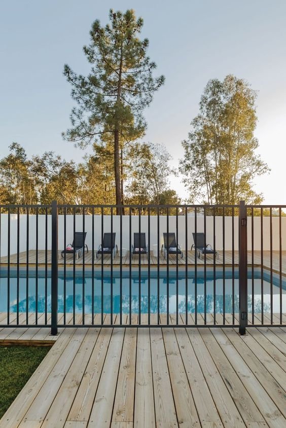 Aluminium pool fencing panel Melbourne