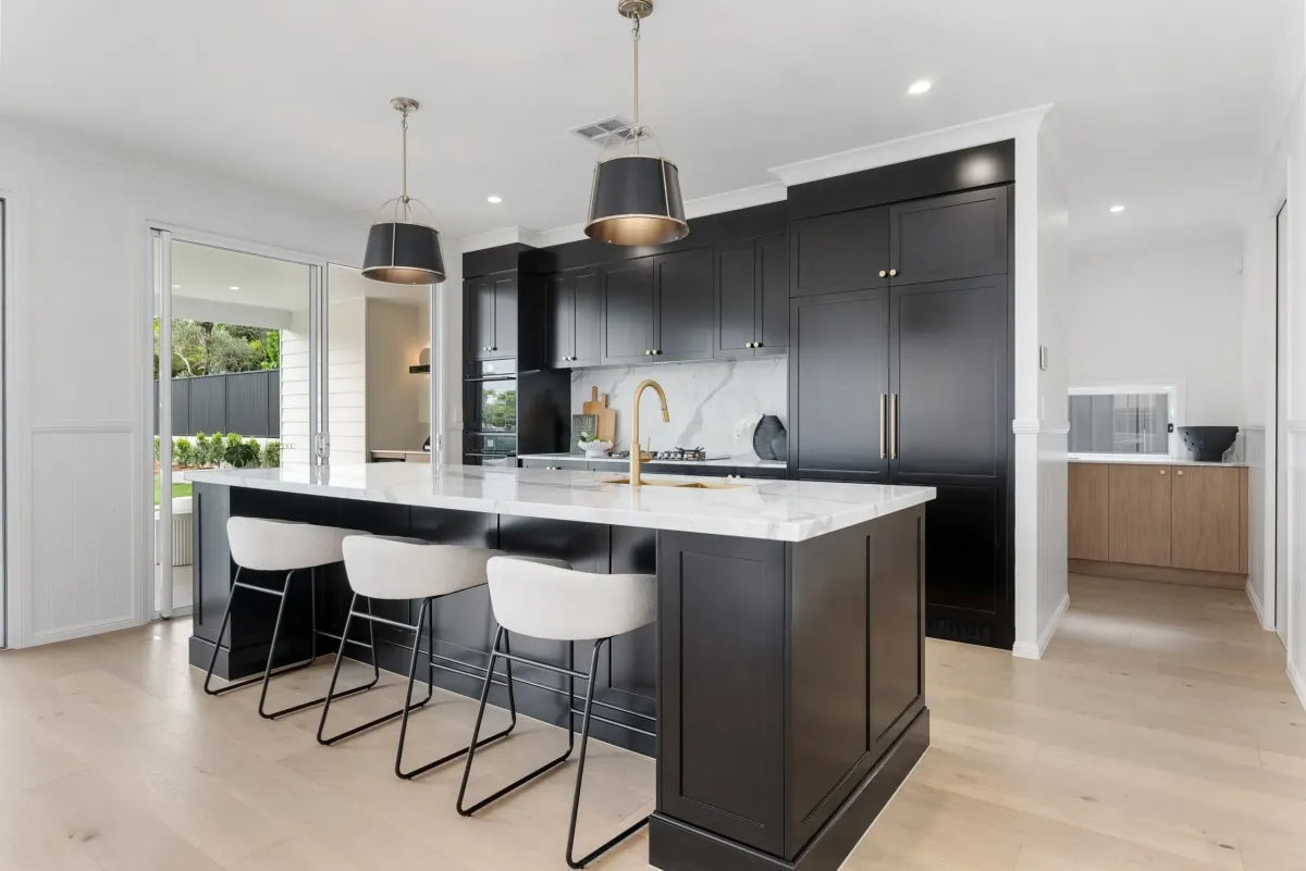 Traditional flare, Modern accents.