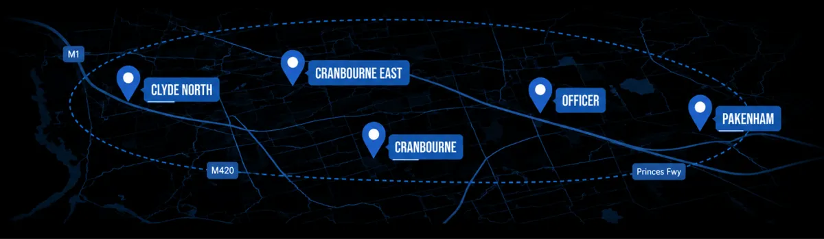 Service Area Map
