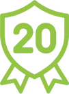 20 Year Warranty