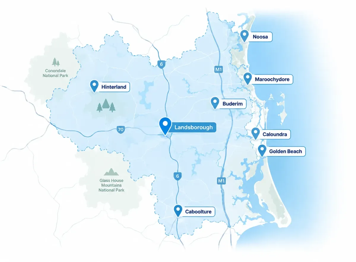 Service Area Map