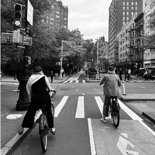 urban city bike bicycles crosswalk adventure aesthetic