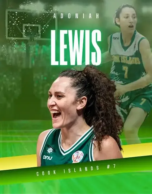 adoniah lewis cook islands basketball player