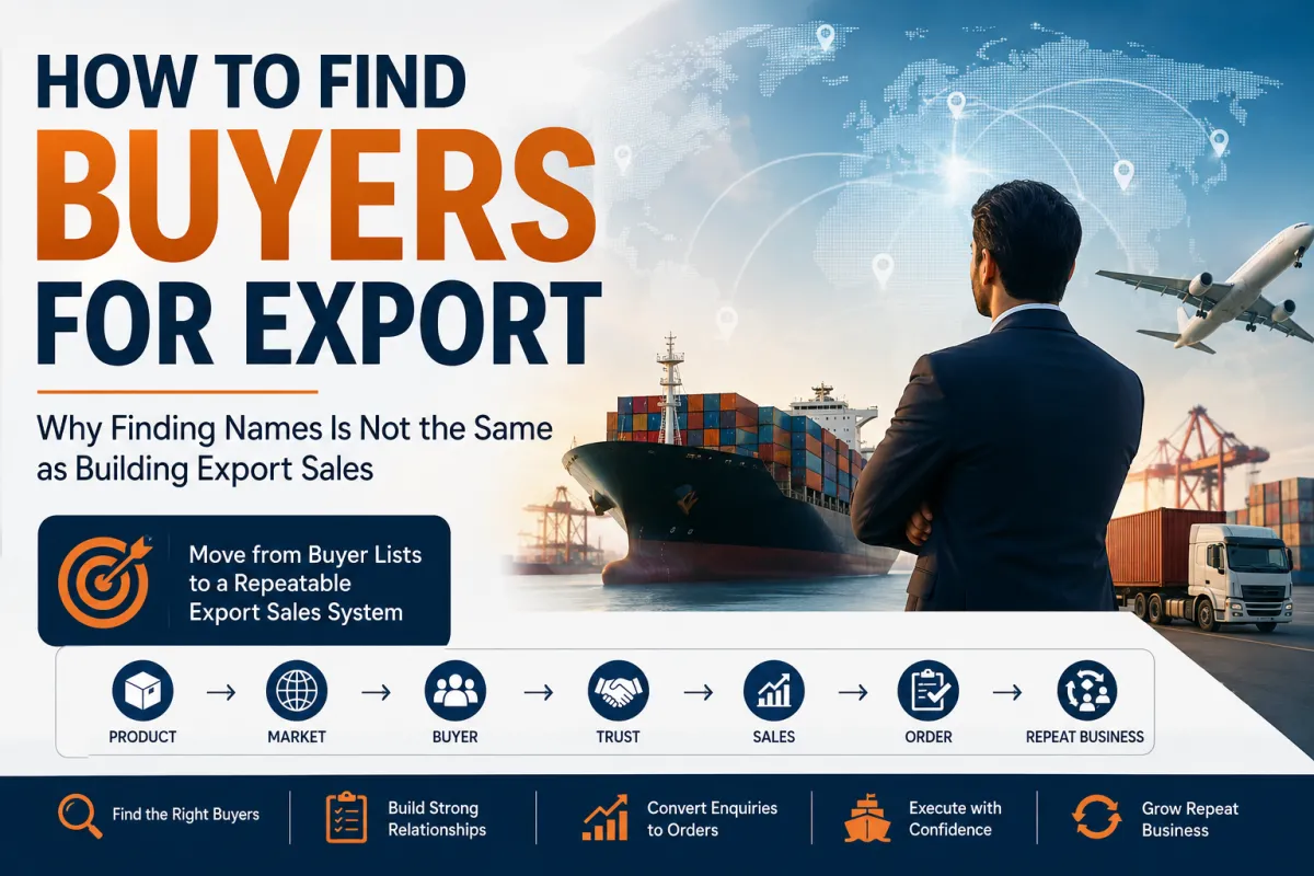 How to Find Buyers for Export from India | RSM Guide