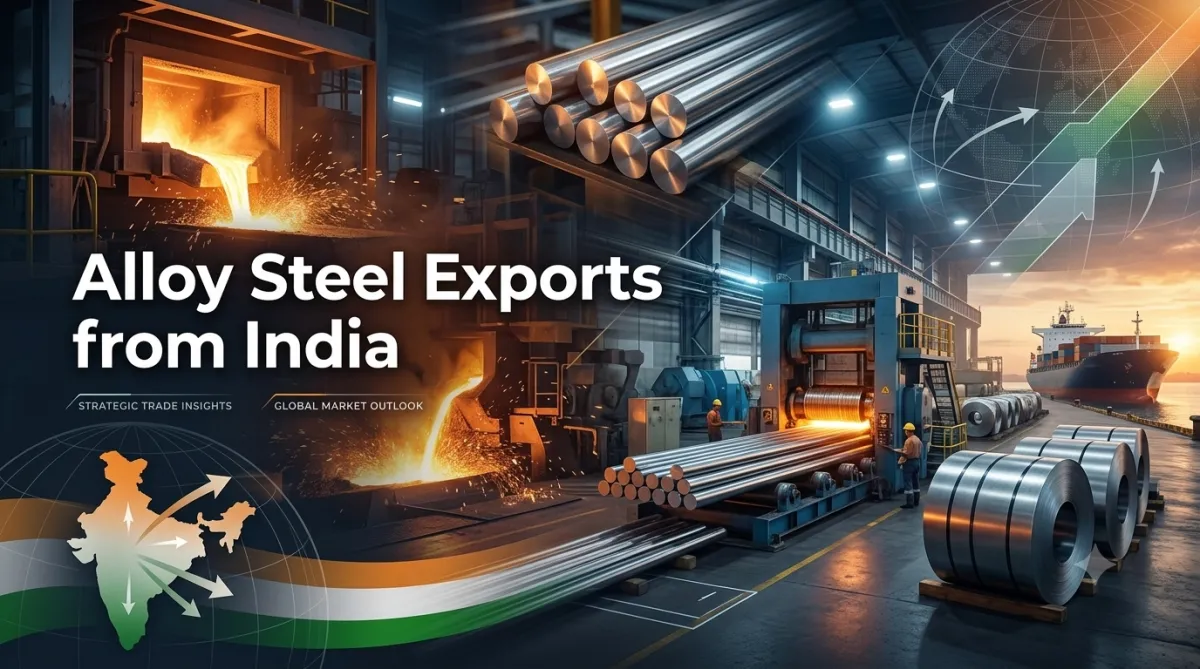 Alloy Steel Exports from India: What Exporters Must Know Before Finding Overseas Buyers
