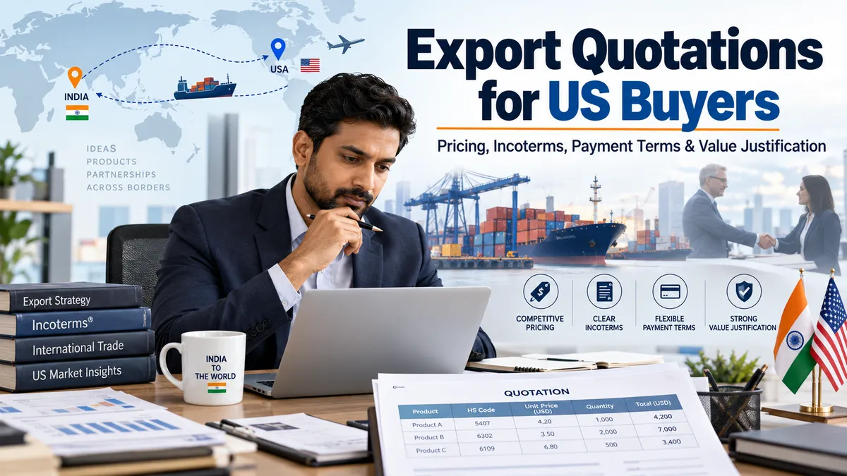 How to Prepare Export Quotations That Win US Buyers: A Guide for Indian Exporters