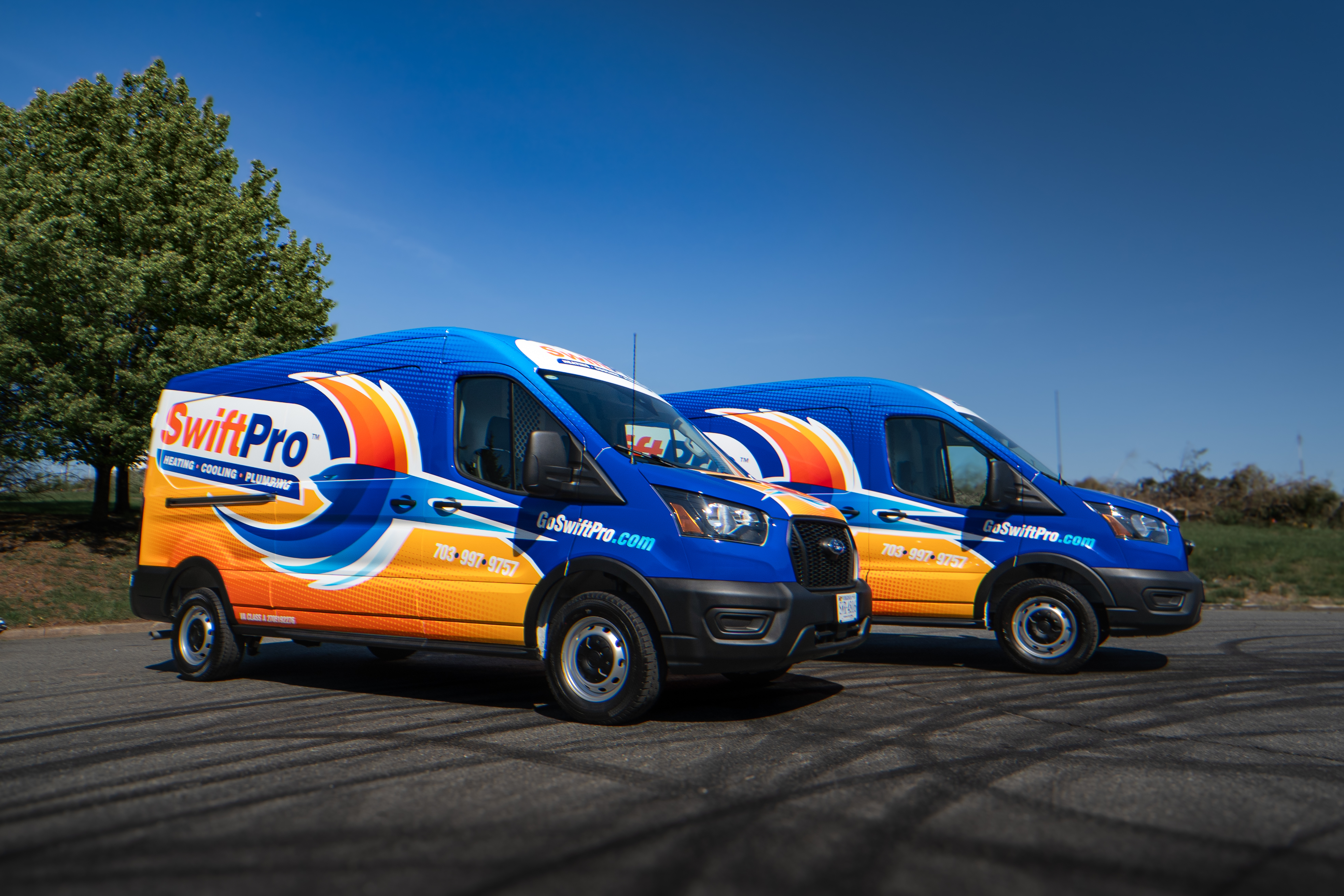 SwiftProp commercial van wrap by TradeWraps in Northern Virginia