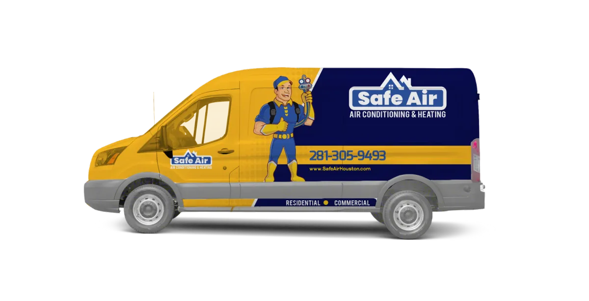 Safe Air LLC HVAC service van