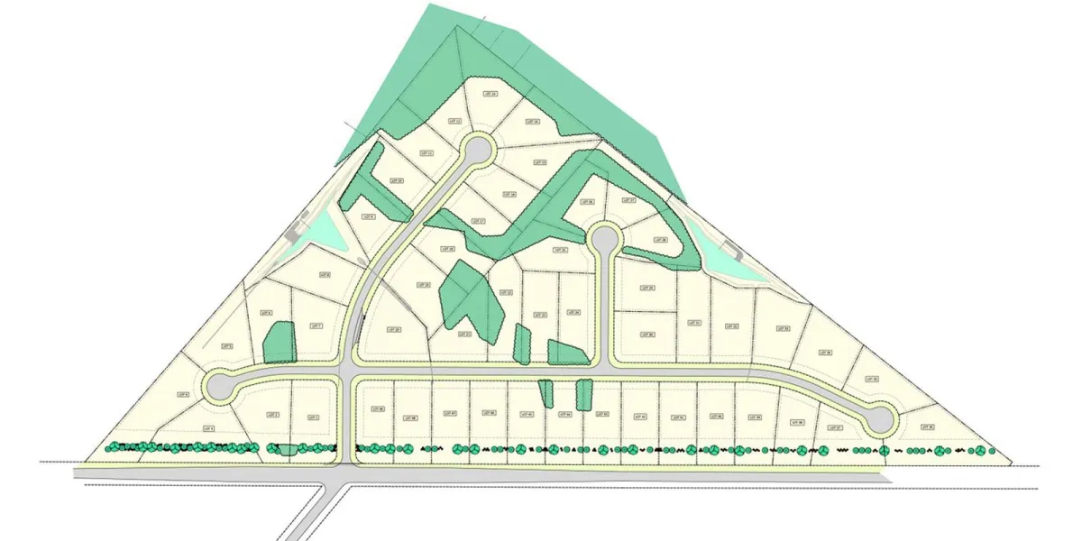 Land Development Subdivision Layout