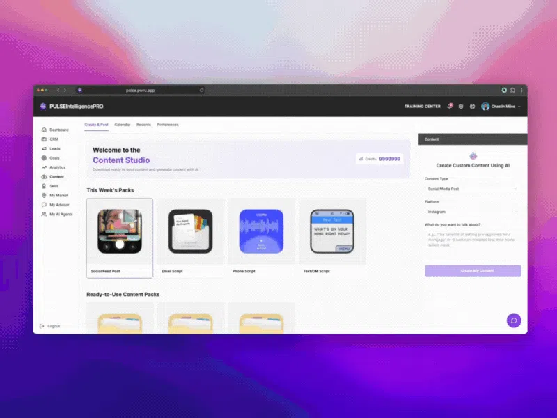 pulse ai content studio
