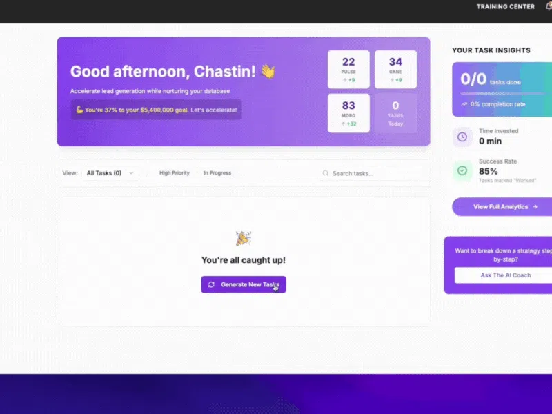 pulse ai dashboard