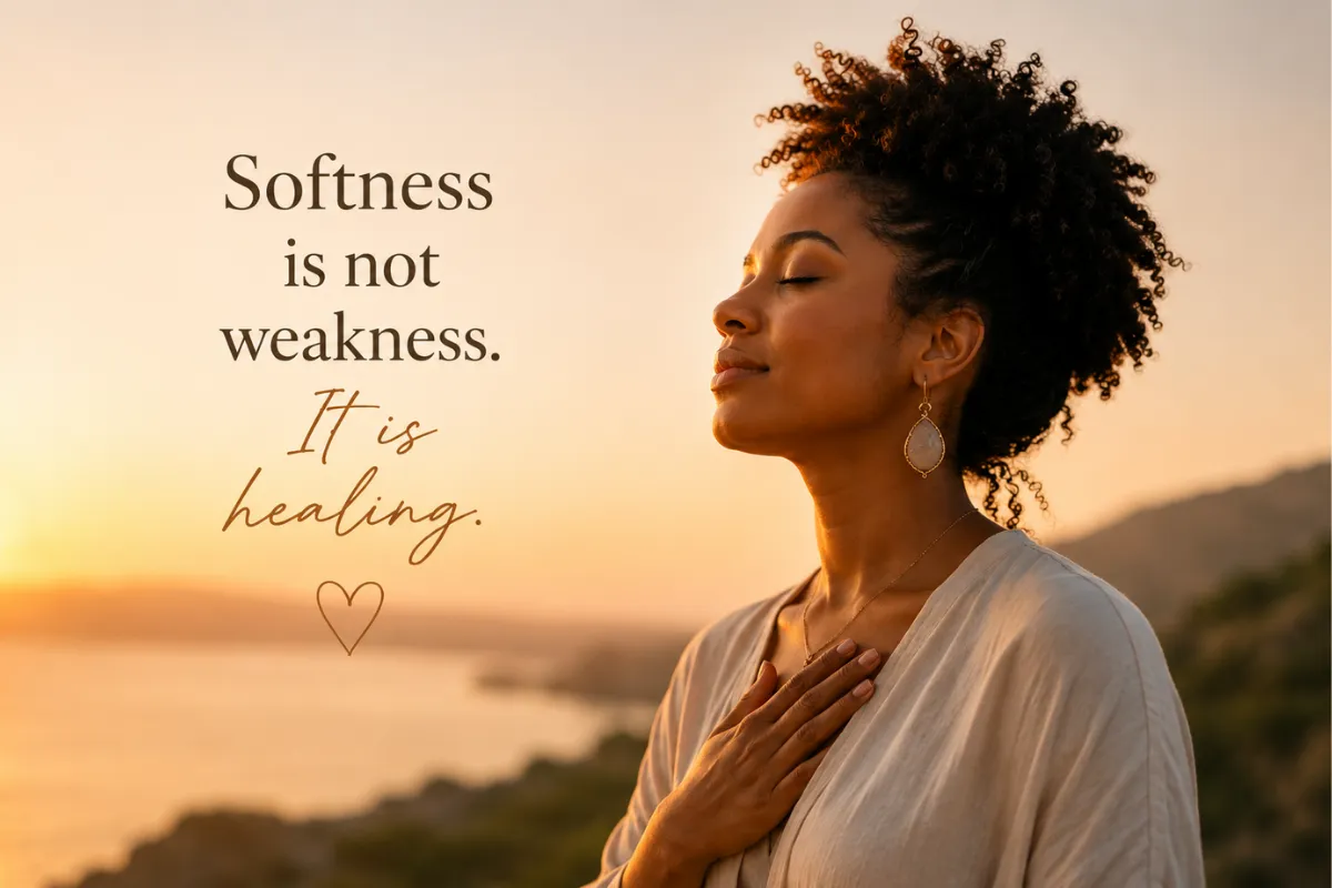 Softness Is Not Weakness. It Is Healing