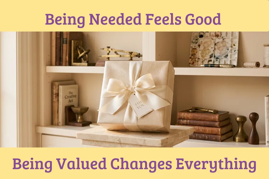 Being Needed Feels Good. Being Valued Changes Everything.