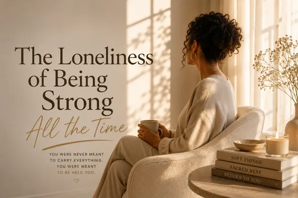 The Loneliness of Being Strong All the Time