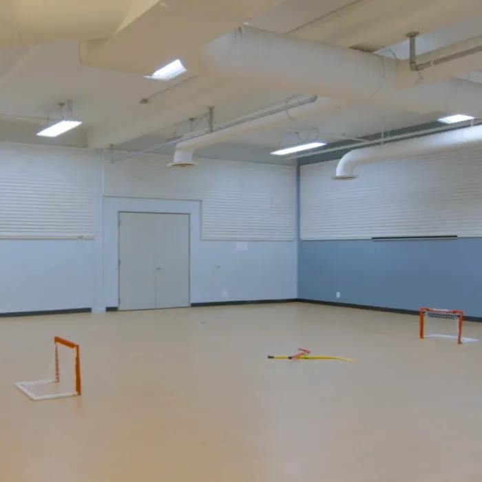 Large gym in daycare center at Lynnwood, WA