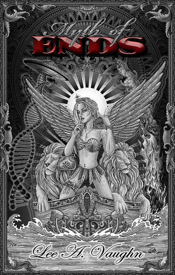 Myth Of Ends Book Cover (Front) By Lee Vaughn