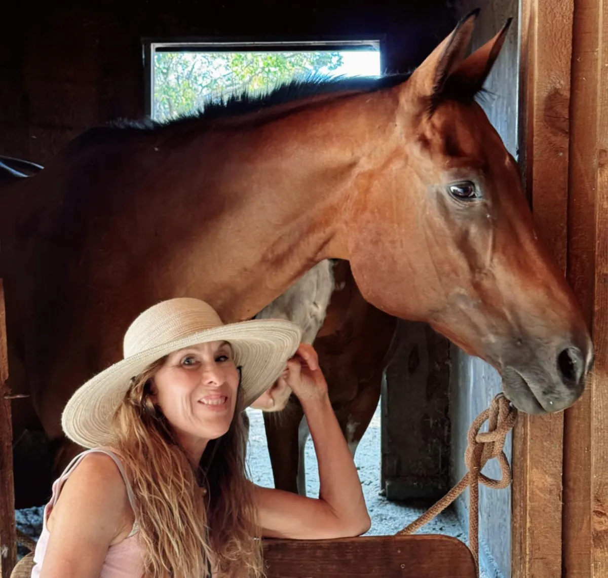 Poppy Phillips with horse