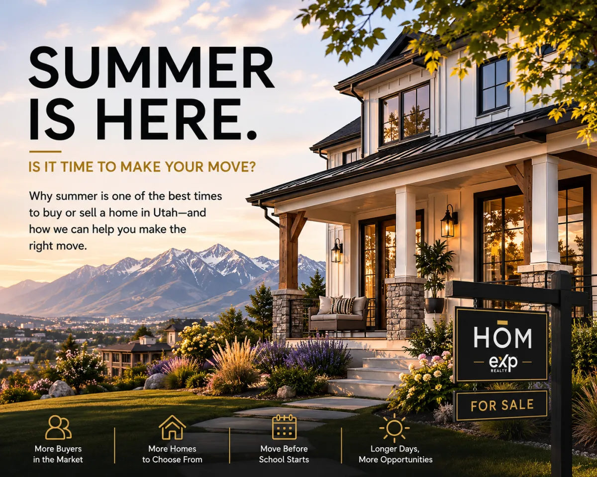 Summer Is Here: Is It Time to Buy or Sell a Home in Utah?