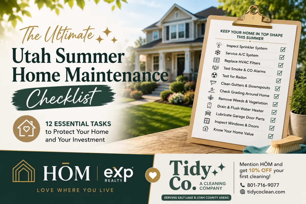 The Ultimate Utah Summer Home Maintenance Checklist