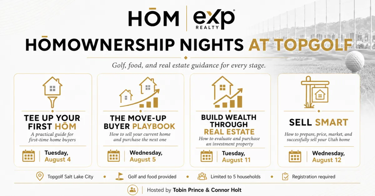 HŌMownership Nights at Topgolf | Utah Real Estate Events