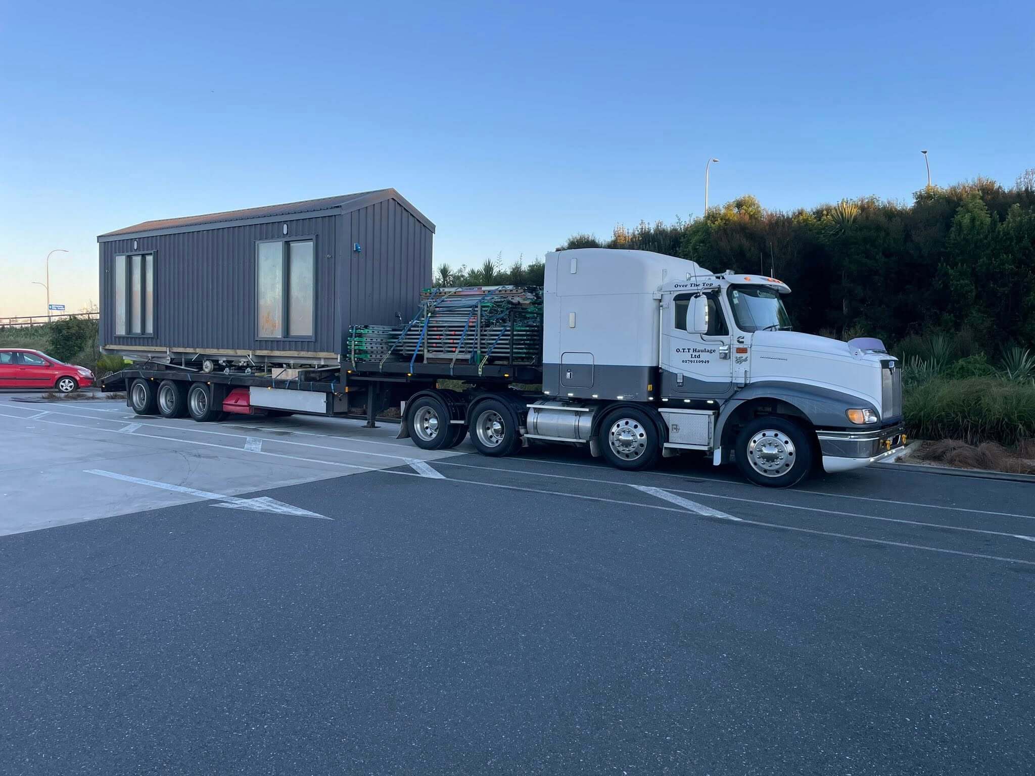 Tiny home and portable building transport service Hamilton Waikato