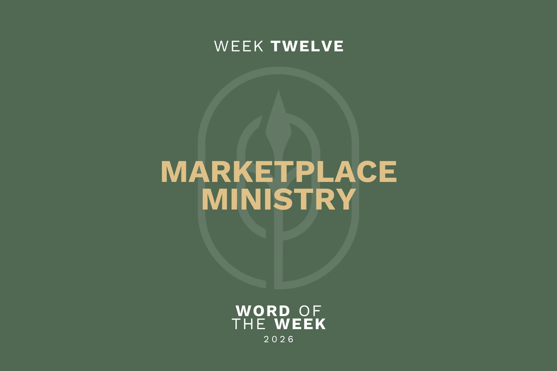 Marketplace Ministry