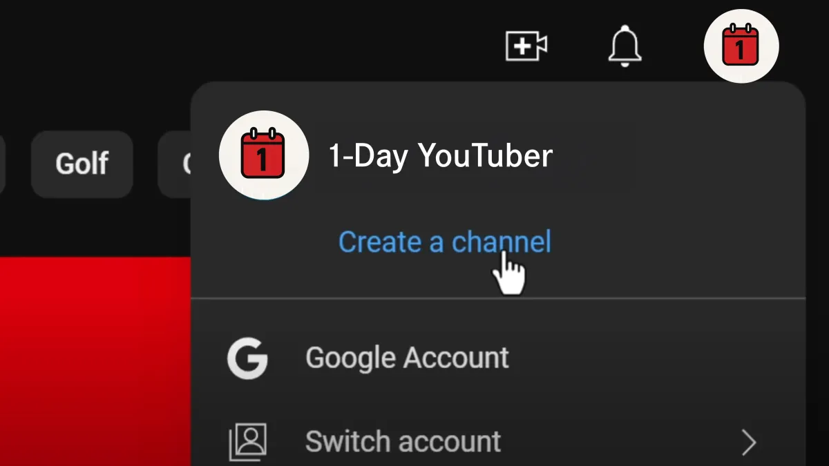 Create a Youtube Channel