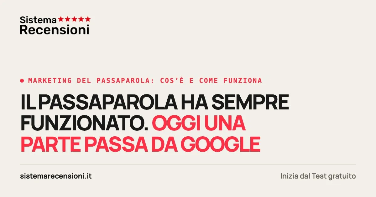 Marketing del passaparola: cos’è e come funziona oggi