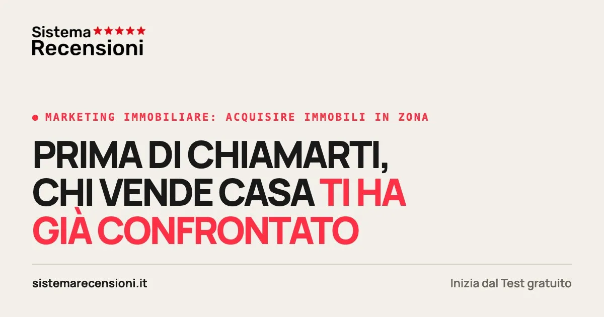 Marketing immobiliare: acquisire immobili e clienti in zona