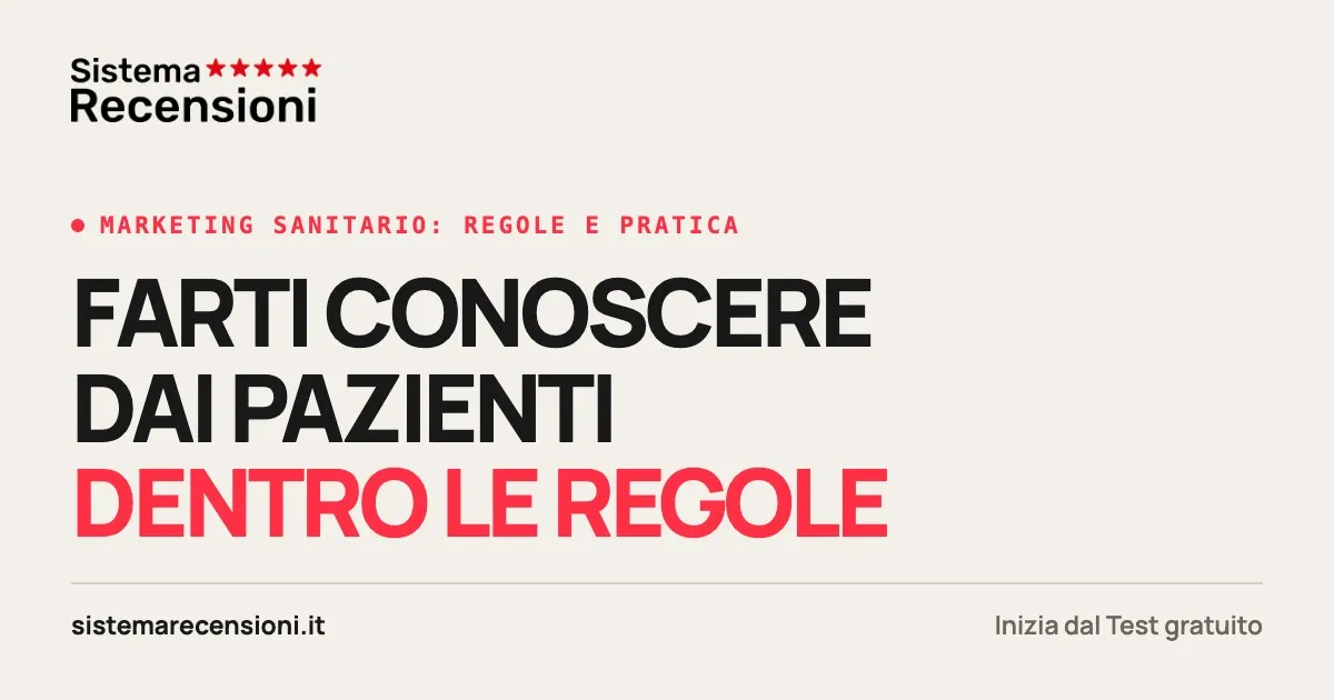 Marketing sanitario: cosa può fare uno studio medico