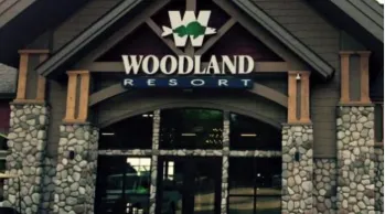 Composite deck built near Woodland Resort in Devils Lake