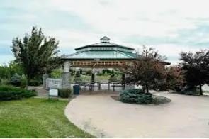 Composite deck with pergola in Shadow Wood West Fargo