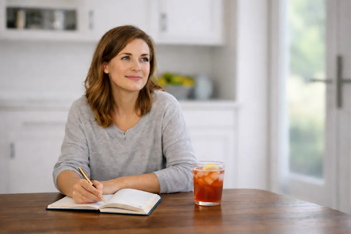 white ceramic bowl with brown liquid