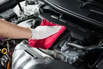 Engine bay detailing Toronto — full degrease and protective coating