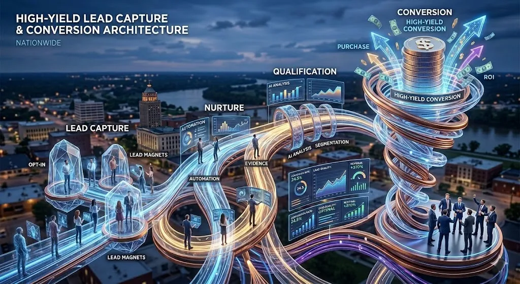 High-Yield Lead Capture & Conversion Architecture