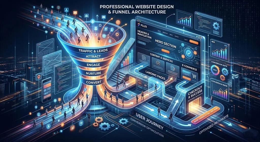 Professional Website Design & Funnel Architecture