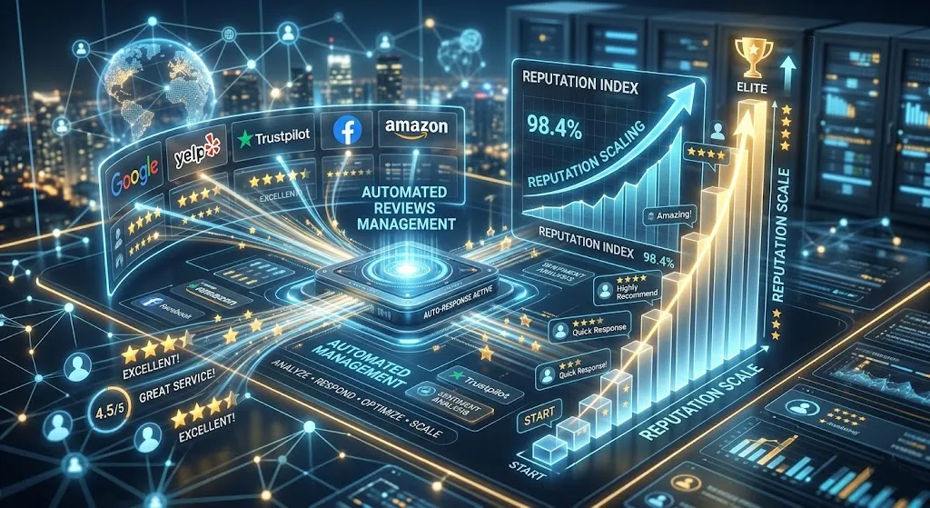 Automated Reviews Management & Reputation Scaling