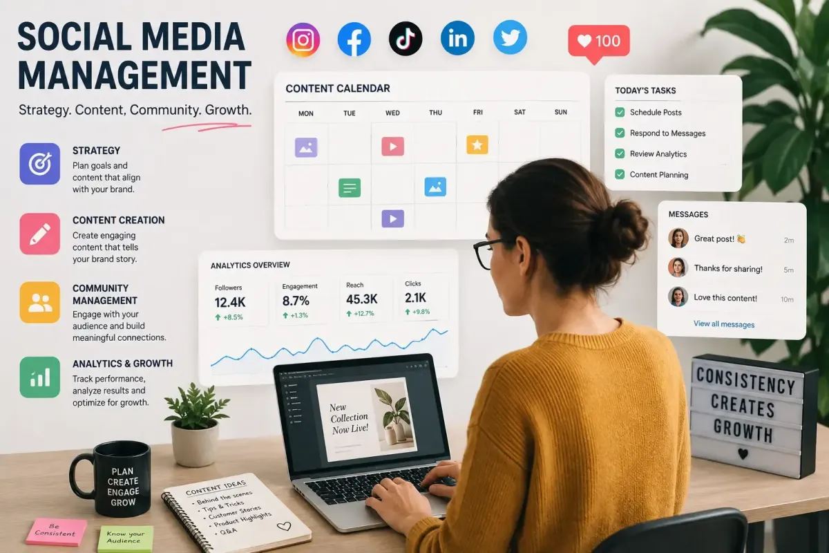 Dominate the Feed: Expert Social Media Management That Drives Revenue
