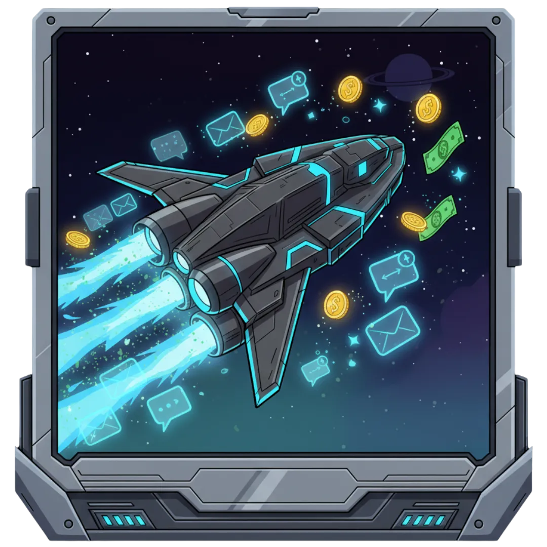 DM Funnel Strategy Graphic