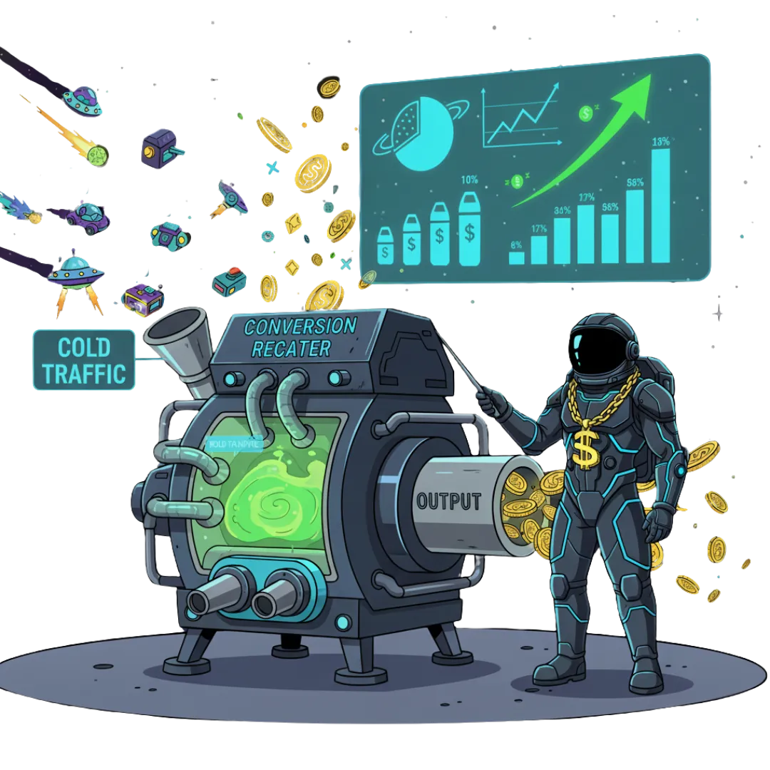 Cold Traffic Conversion Reactor