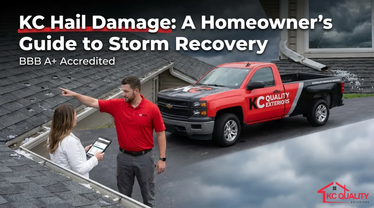 KC Hail Damage: A Homeowner’s Guide to Storm Recovery