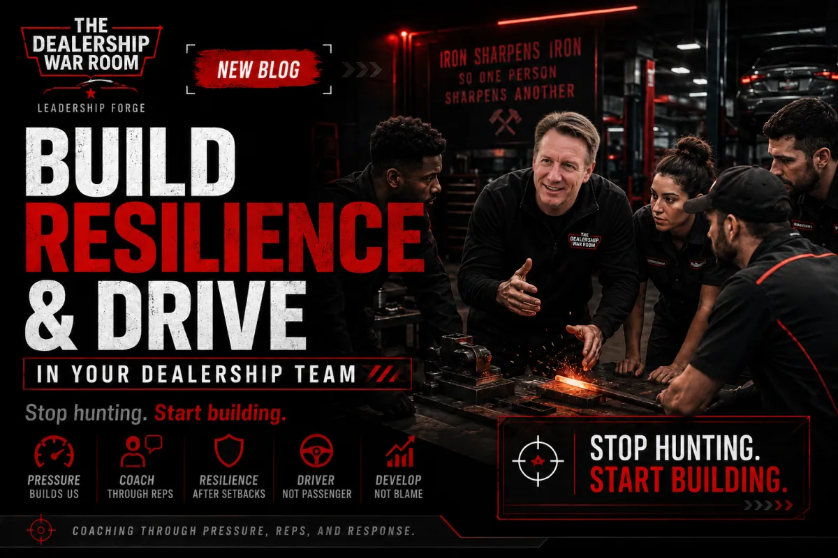 Build Resilience and Drive in Your Dealership Team